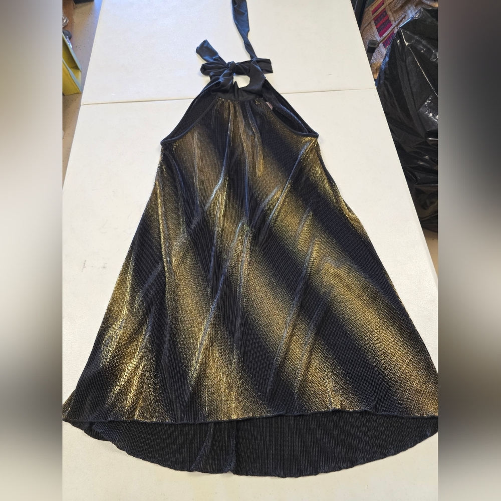 Kiki metallic dress